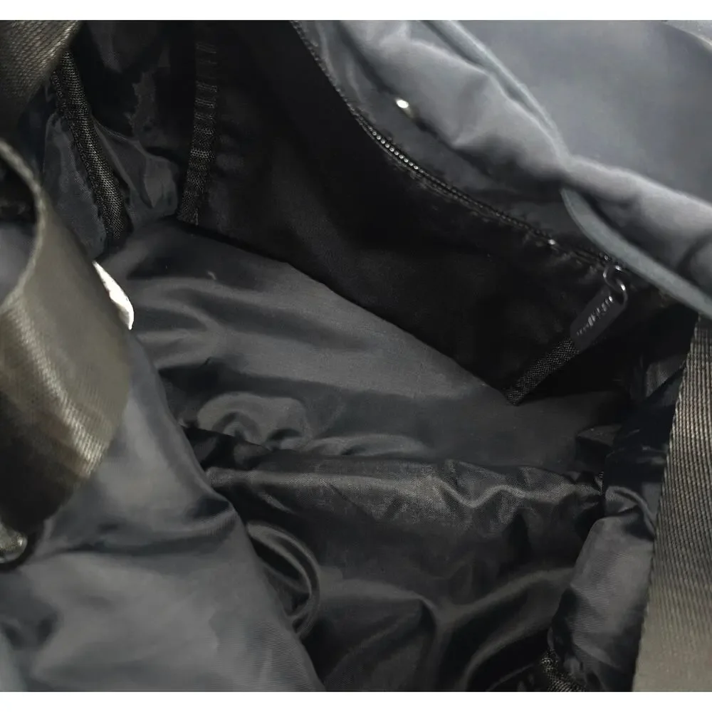 Beyond Yoga Black Drawstring Backpack Tote‎ | Athleisure Gym